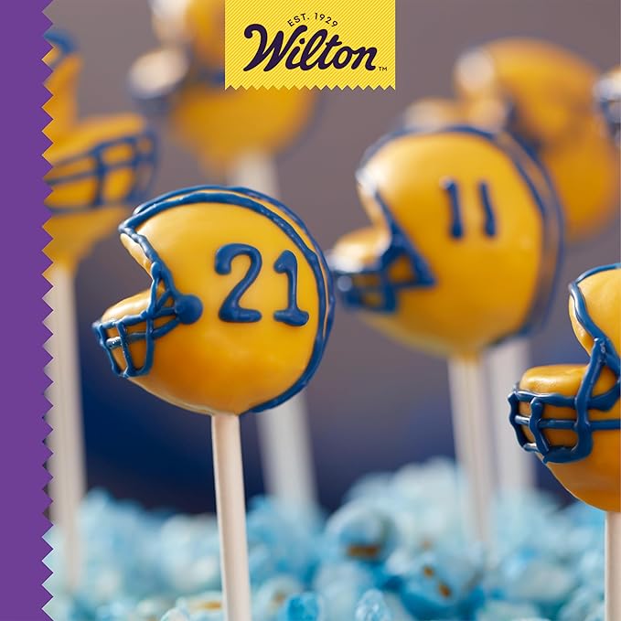 Wilton White 6 Inch Cake Pop Sticks, Paper Lollipop Sticks for Cake Pops, Candy, Party Treats, and DIY Desserts, 100-Count