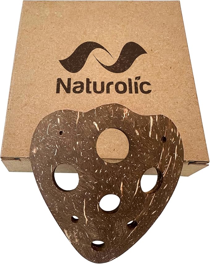 All-Natural Herb Stripping Tool | Herb Stripper with 9 Holes | Herb Peeler for Thyme, Cilantro, Rosemary, Basil, Kale, Chard, Beets, etc | Eco Friendly Kitchen Gadget | Metal & Plastic Free