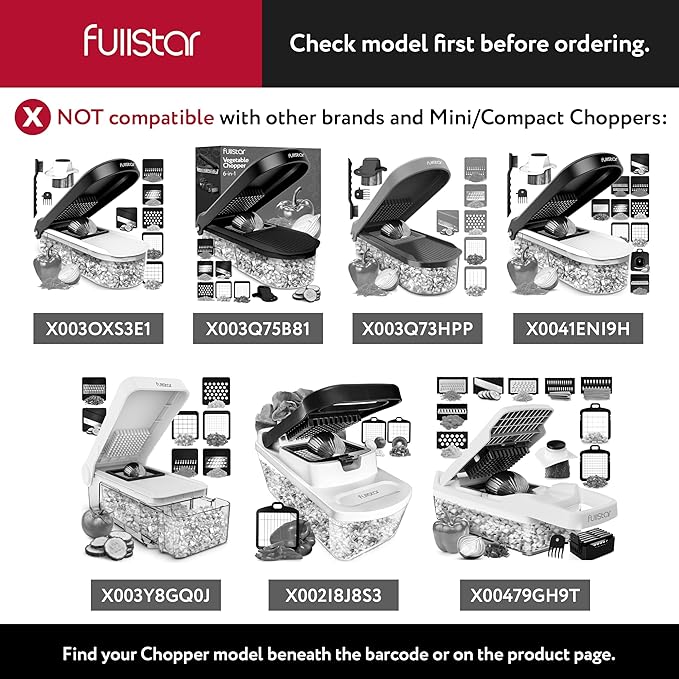 fullstar 2 in 1 White Chopper + Blade Replacement