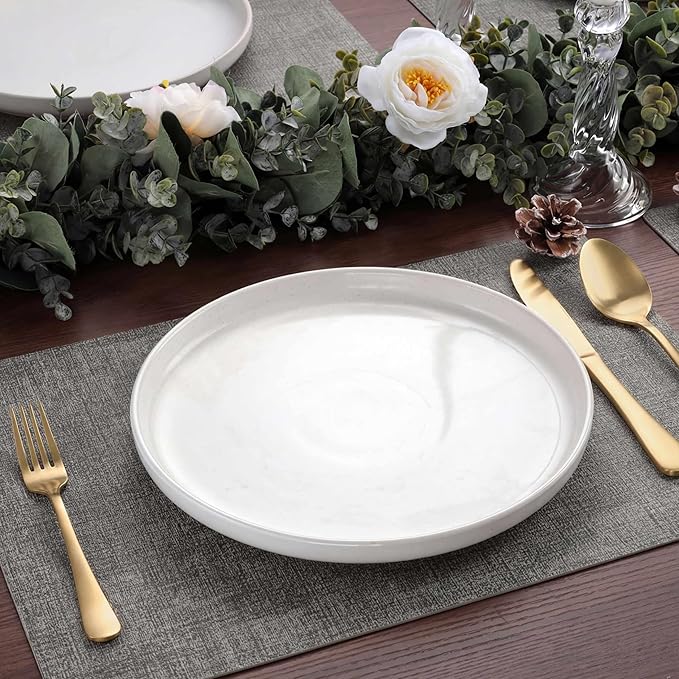 LIANYU Matte Gold Silverware Set for 8, 40 Piece Stainless Steel Flatware Utensils Set, Satin Finish Cutlery Set Include Spoons Forks and Knives, Modern Metal Tableware Set for Home, Dishwasher Safe