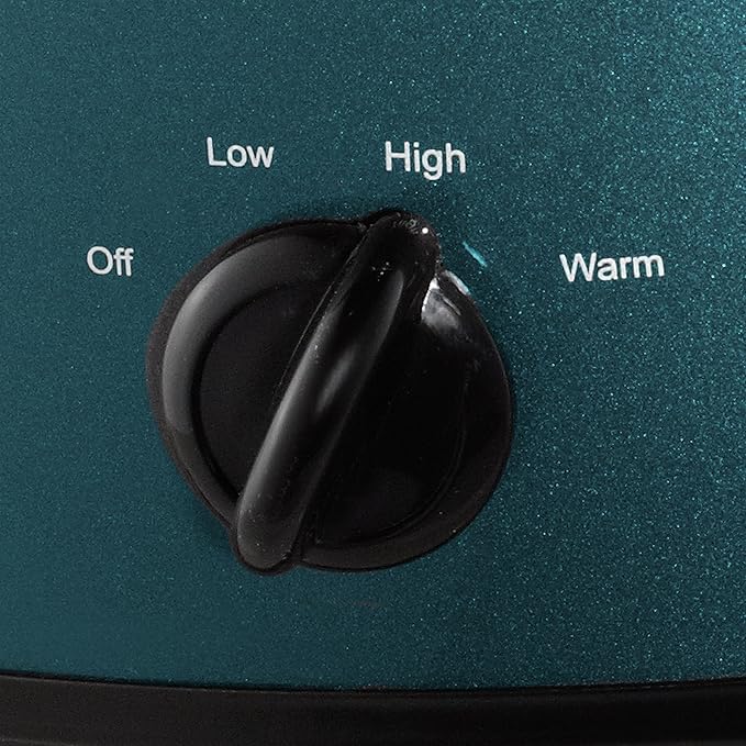 Crockpot Manual 7-Quart Slow Cooker Turquoise