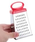 4pcs Mini Cheese Grater: Box Grater Stainless Steel Fine Coarse Handheld Slicer For for Kitchen Cheese Garlic Ginger Vegetable Potatoes