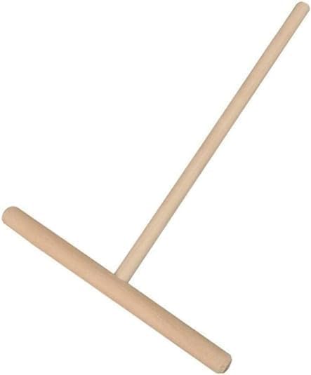 2 Pcs Wooden Crepe Maker Pancake Batter Spreader Stick Kitchen Cooking Utensils Tools for Restaurant Canteen Specially Supplies Practical Treatment Specialty Appliances, Crepe Makers