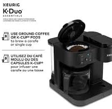 Keurig K-Duo Essentials Hot & Iced Single Serve K-Cup Pod & Carafe Coffee Maker, Gen 2