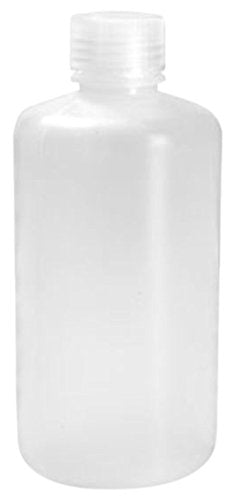 PSC 486214 Polypropylene Narrow Mouth Bottle with SCREWCAP, 32 oz (1L), Cubic_Inches, Degree C, Polypropylene