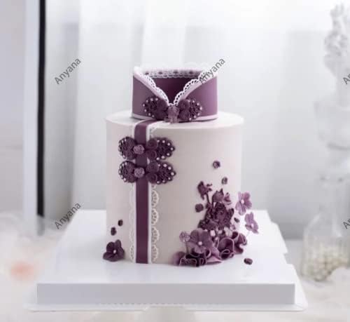 Embossing Mat Lace Band Silicone imprint Fondant impression Sugar Paste Mould Cake Decoration Tools Kitchen chocolate Sugar Paste Baking Mold Cookie Pastry