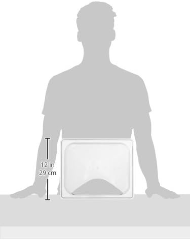Winco Dome Cover, Half-size, Cut-out Opening, PC