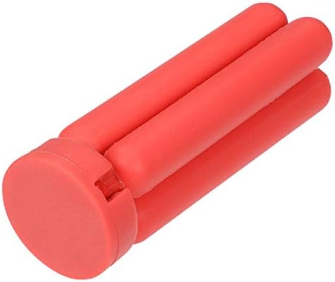 3/Pack Foldable Silicone Trivets, FENGCHEN Folding Trivet, Non-Slip Collapsible Cross Compact Design Expandable Silicone Pot Holder,Red