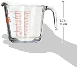 Anchor Hocking Fire-King Measuring Cup, Glass, 4-Cup