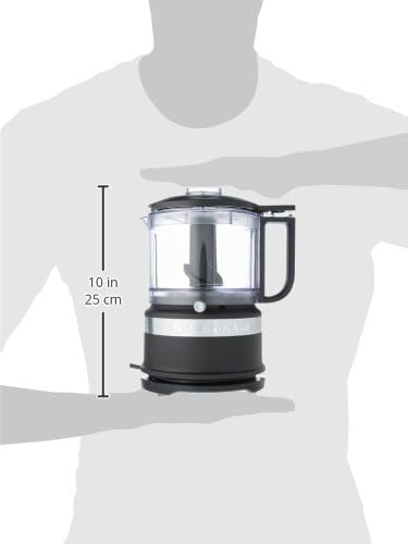 KitchenAid 3.5-Cup Food Chopper, medium, Matte Black (Pack of 2)