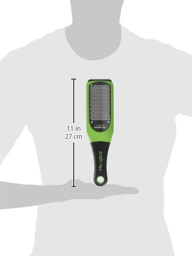 Microplane Artisan Series Parmesan Cheese Grater and Zester (Fine, Green)