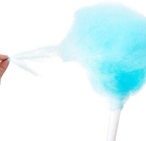 Concession Essentials Cotton Candy Cones- Pack of 100ct Cotton Candy Cones. White Paper Cones (White)