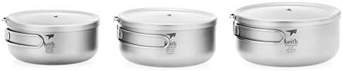 KEITH TITANIUM Lunch Box (Ti5329) ●●●●●●● Keith's 18th Anniversary: Exclusive Price!