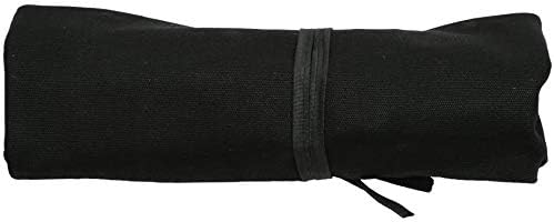 HERSENT Chef's Knife Roll Bag,Portable Travel Chef Knife Case Carrier Storage Bag with 4 Slots Best Gift for Pro Chef or Culinary Enthusiasts Men Women