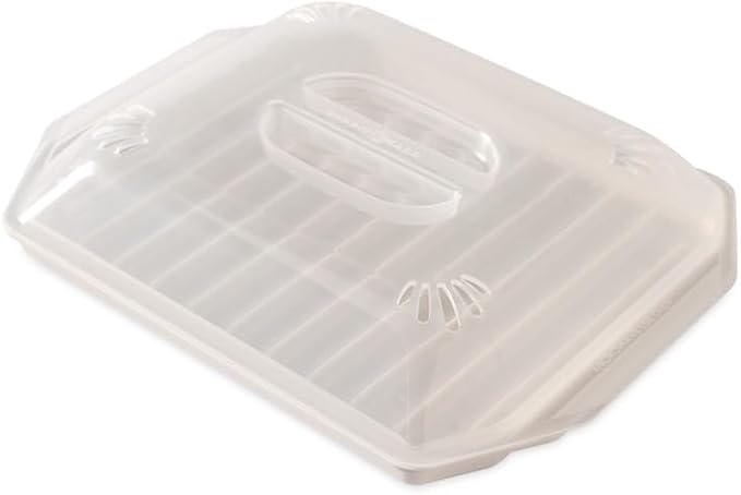 Nordic Ware Bacon Rack with Lid, 10.25x8x2 Inches (Pack of 4)
