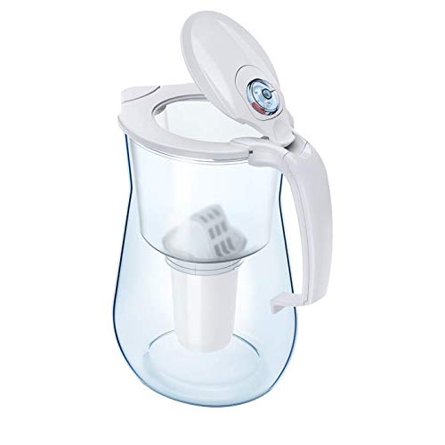 Aquaphor Provence, White, Includes 1 A5 mg Cartridge, Premium Filter in Glass Optics Against Lime, Chlorine and enriches The Water with Magnesium, 4,2 l