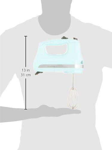 KitchenAid 5 Ultra Power Speed Hand Mixer - KHM512,Ice Blue,(Pack of 2)