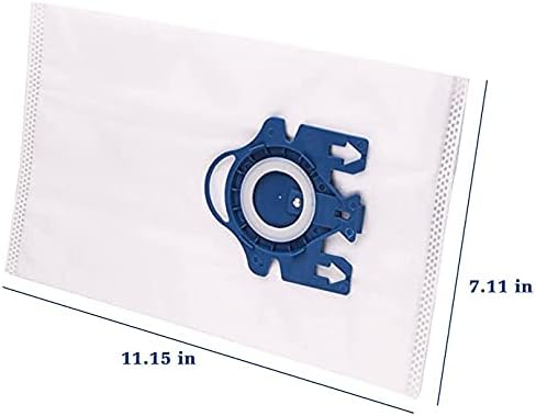 I clean 20Packs Type GNMiele Vacuum Bags,Replacement Miele AirClean 3D Efficiency Compatible Miele Canister Vacuum Cleaner Dust Bags,5pcs Motor Protection Filters & 5pcs Air Clean Filter