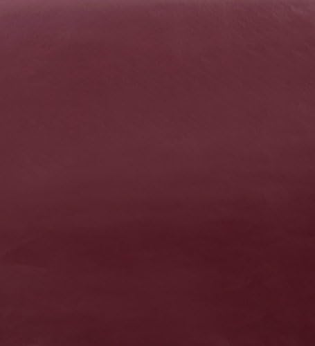 Yourtablecloth Heavy Duty Vinyl Rectangle or Square Tablecloth – 6 Gauge Heavy Duty Tablecloth – Flannel Backed – Wipeable Tablecloth with Vivid Colors & Many Sizes 52 x 90 Burgundy