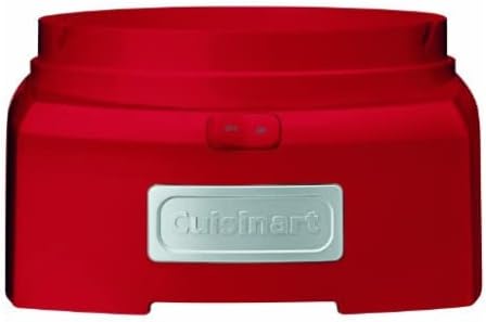 Cuisinart Ice Cream Maker Machine, 1.5 Quart Double Insulated Machine, Sorbet and Frozen Yogurt Maker, Ready in 20 Minutes, ICE-21RP1, Red