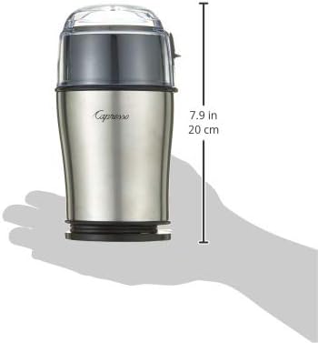 Capresso 506.05 Cool Grind Grinder, Silver