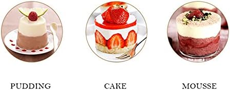 Set of 6 Nonstick Individual Tumblers Popovers| Chocolate Molten Pans| Pudding Cups| Raspberry Souffle Pot| Darioles Ramekins Brownies Mold - Size 3 Inches