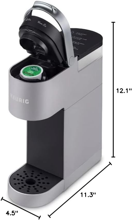 Keurig K-Suite Premium In-Room Hospitality Coffee Maker, Single Cup, Silver/Black