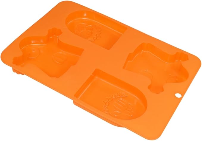 Halloween Ghost Silicone Molds, Non-Stick Baking Mold for Making Jelly, Chocolate and Cake (B_ Ghost)