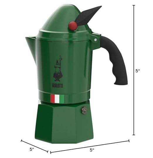 Bialetti Moka Express Rainbow (Alpina, 3 Cups)