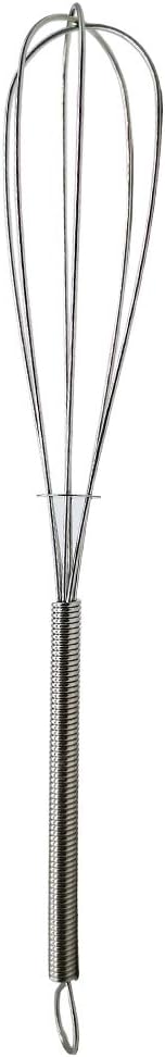 CHuangQi (Pack of 12) 7 inch Stainless Steel Whisk for Cooking, Blending, Whisking, Beating, Stirring, Balloon Whisk/Kitchen Whisk