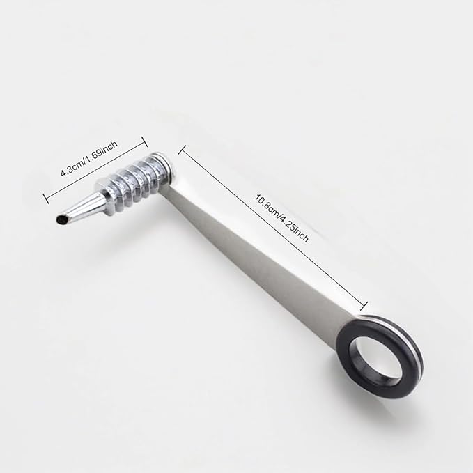 Piranha Spiral Cutter, 2025 Stainless Steel Spiral Cutter for Veggies, Kitchen Spiralizer Tool for Cucumber, Potato, Carrot and More