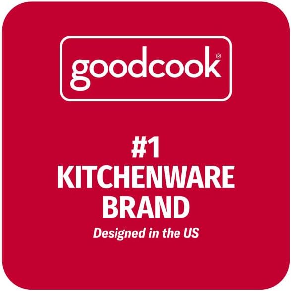 GoodCook Meal Prep Containers Set Microwave & Dishwasher-Safe Round Food Organizers with Labeled Compartments BPA-Free Food Storage Set with Snap Shut Lids Portion Control, 10-Pieces, Red (Pack of 4)