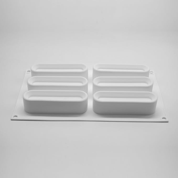 mostsom Silicone Molds Baking Mold for Mousse Cake, Silicone Mold for Chocolate, French Dessert Mold for Pastry Chocolate, Reusable Non-Stick Easy Release Baking Molds (A_ Ellipse)
