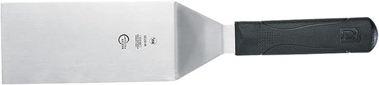 Mercer Culinary Millennia Turner/Spatula, 6 Inch x 3 Inch Blade, Black Handle