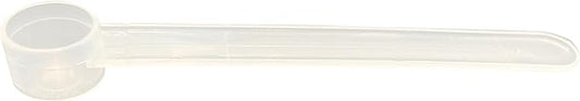 1.5 mL (1.5 CC) Long Handle Scoop for Measuring Coffee, Pet Food, Grains, Protein, Spices and Other Dry Goods (Pack of 25)
