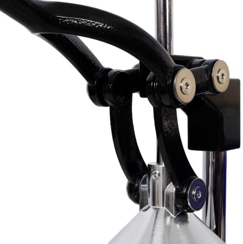 Cast Iron Citrus Juicer, Extra-Large Commercial Grade Manual Hand Press, Heavy Duty Countertop Squeezer for Fresh Orange Juice,Black