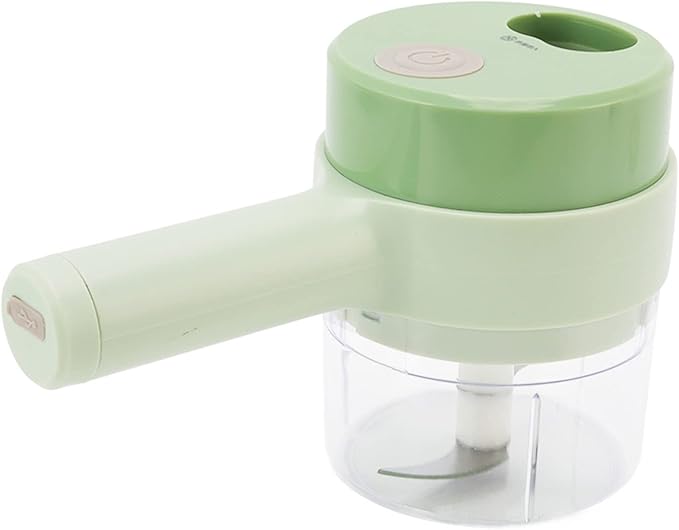 Electric Vegetable Cutter Cordless Automatic Electric Ginger Masher for Home Kitche Tool