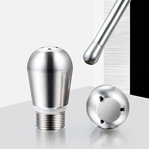 Steam Nozzle Tip Spout for Breville 8 Series, Milk Foam Spout, Replacement Parts Accessory for Breville Barista Machines, Food Grade Stainless Steel - 3 Holes