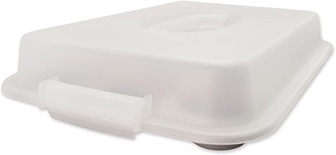 USA Pan 1200MFLD-ST Bakeware Nonstick Cupcake and Muffin Pan with LId