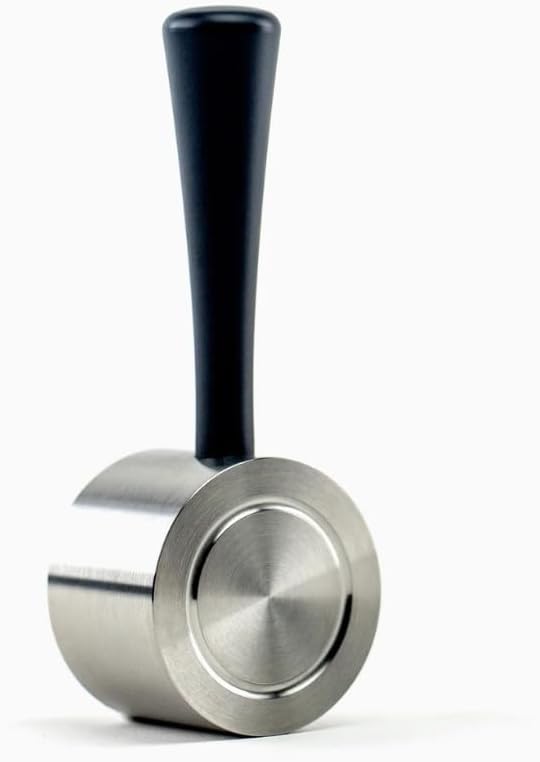 CREMA Coffee Products Replacement Steam Lever for Breville Espresso Machines | Ergonomic Stainless Steel Design | Compatible with Barista Express, Infuser, Barista Pro | Black/Silver Finish