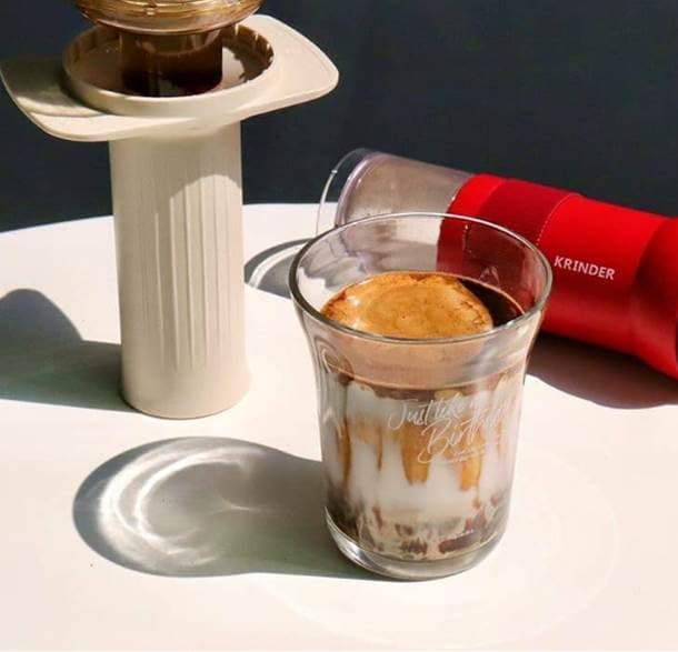 Cafflano Kompresso : Portable Espresso Coffee Maker for Camping & Travel, Coffee Press, French Press