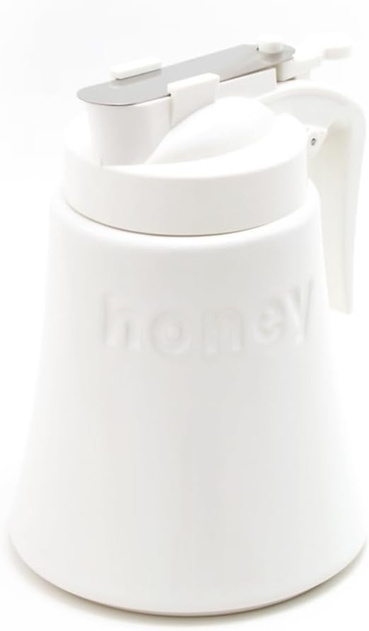 ZERO JAPAN Honey Pot BRM-40 WH, White, w3.9 x d3.5 x h4.9 inches (100 x 90 x 125 mm)