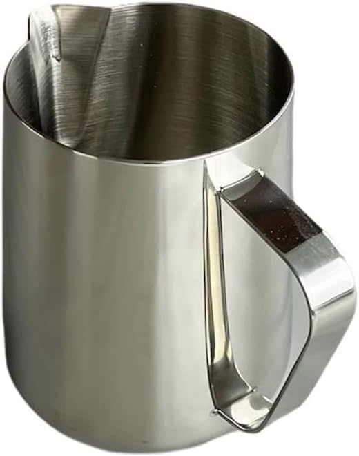 Rattleware 32 oz Stainless Steel Pitcher - Perfect Latte Art Creation, Drip-Resistant Spout, Ergonomic Handle - Ideal for Home, Cafe, Restaurant