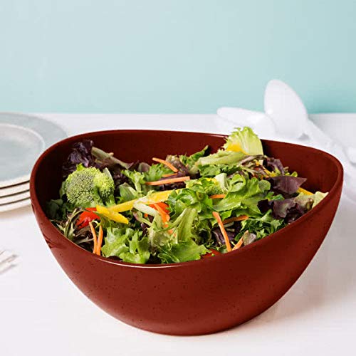 G.E.T. B-115-CHI Large Melamine Serving Bowl, 4 Quart, Chili