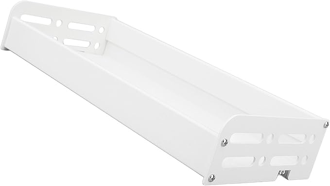Utensil Rack Wall Mount, Storage Rack, Space Saving Aluminum Shelf with Large Capacity, Multi Functional Storage Shelf for Jars and Cooking Tools