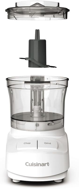 Cuisinart 3-Cup Mini Chopper, CCH-3, White (Renewed)