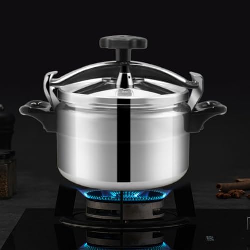 Pressure Cooker, Explosion Proof Stovetop Pressure Cooker with Double Bottom Canning Pot for Gas Stove Induction Cooker (4L)