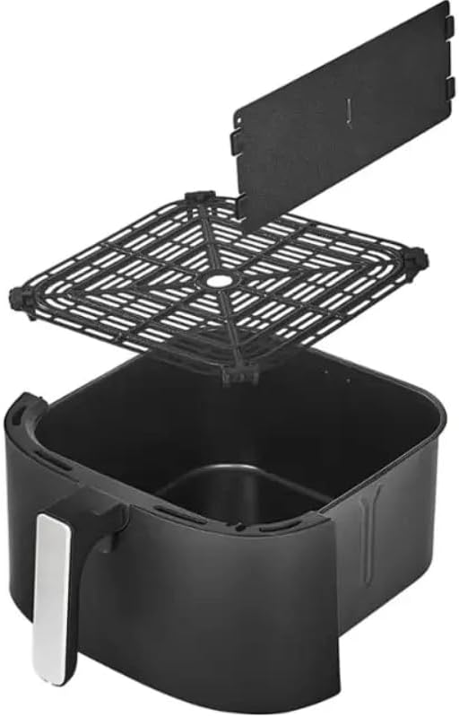 Bella PRO - 8-qt. Touchscreen Air Fryer with Divided Basket - Matte Black