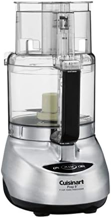 Cuisinart DLC-2009CHBMY Prep 9 9-Cup Food Processor, Brushed Stainless (Renewed)