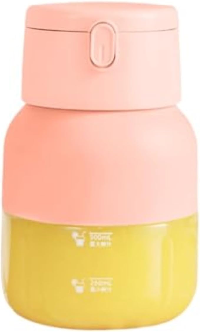Portable Wireless Juicer Cup — 800mL High-Speed 10-Blade Personal Blender, USB Rechargeable & Auto-Off Safety Design, Portable Smoothie Maker for Travel, Gym, Office & Home (pink)